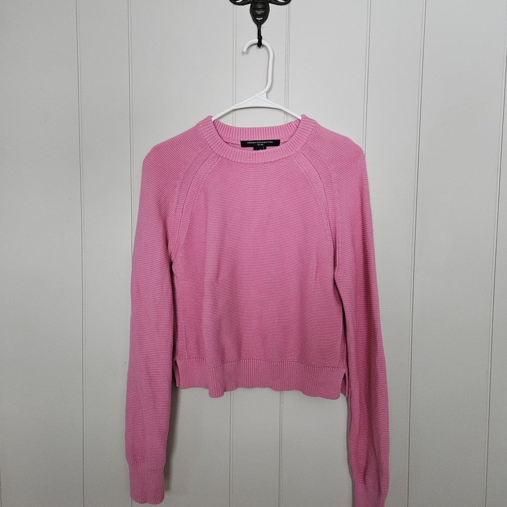 Pink French Connection Women's Mozart Sweater Size S